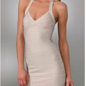 Hervé Léger Women's Adrienne Halter Dress